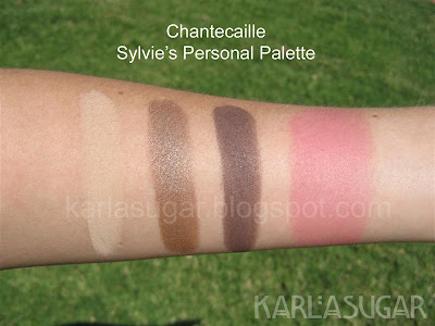 Chantecaille, Sylvie, Personal Palette, swatches