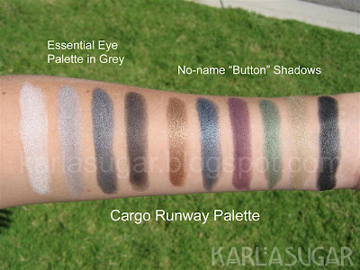 Cargo, Runway, palette, essential, eyeshadow