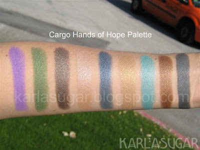 Cargo, Hands of Hope, swatches
