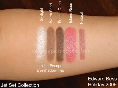 Edward Bess, Jet Set, Island Escape Trio, Skylight, Warm Sand, Sunset Dune, Island Rose, Natural