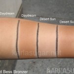 Edward Bess, bronzer, swatches, Daydream, Desert Sun