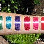 Zoya, Sparkle, swatches, Ivanka, Charla, Mimi, Alegra, Gilda, Nidhi