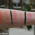 Illamasqua, swatches, Lover, Tremble, Katie