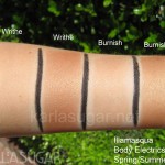 Illamasqua, Body Electric, swatches, Writhe, Burnish