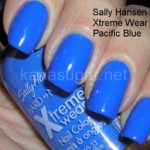 Sally Hansen, Pacific Blue, swatches