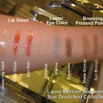 Laura Mercier, Sundrenched Collection, swatches,