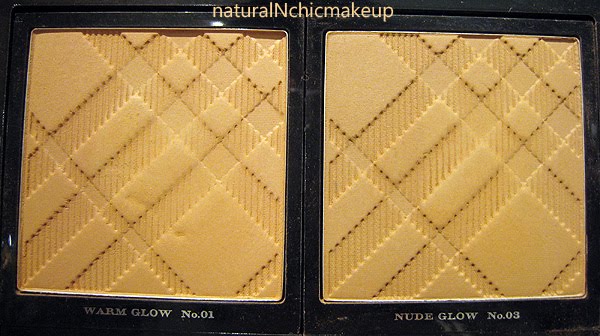 Burberry, bronzer display