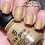 China Glaze, Vintage Vixen, swatches, Classic Camel