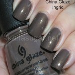China Glaze, swatches, Ingrid, Vintage Vixen