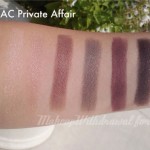 LORAC, Private Affair, palette, swatches