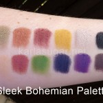 Sleek, iDivine, Bohemian, palette, swatches