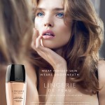 Guerlain, Lingerie de Peau, promo, Natalia Vodianova