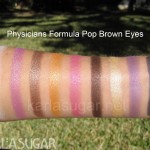 Physicians Formula, Pop, Brown Eyes, swatches, KarlaSugar, Karla Sugar