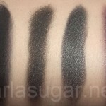 Urban Decay, Black palette, swatches