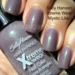 Sally Hansen, Mystic Lilac, swatches