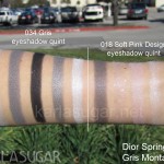 Dior, spring 2011, Gris Montaigne, swatches, quints, 034 Gris, 018 Soft Pink Design, KarlaSugar, Karla Sugar