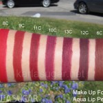 Make Up For Ever, MUFE, Aqua Lip, lipliner, swatches, KarlaSugar, Karla Sugar