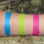 Zoya, Mod Matte, summer, 2011, swatches, Phoebe, Mitzi, Lolly, KarlaSugar, Karla Sugar