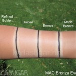 MAC, Bronze Everyday, swatches, Refined Golden, Golden, Bronze, Matte Bronze, KarlaSugar, Karla Sugar