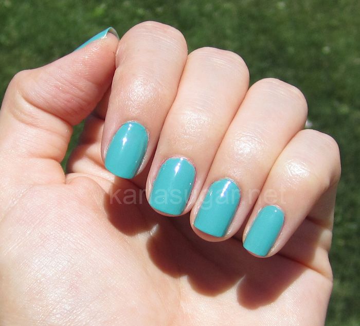 MAC, Surf Baby, Ocean Dip, swatches, nail swatches, KarlaSugar, Karla Sugar