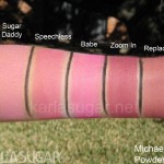Michael Todd, blush, swatches, Sugar Daddy, Speechless, Babe, Zoom In, Replace, KarlaSugar, Karla Sugar
