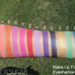 Make Up For Ever, MUFE, eyeshadow, swatches, 2, 5, 18, 26, 75, 99, 9, 92, 81, 10, 93, 72, KarlaSugar, Karla Sugar