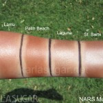 NARS, Multiples, swatches, Lamu, Palm Beach, Laguna, St. Barts, KarlaSugar, Karla Sugar