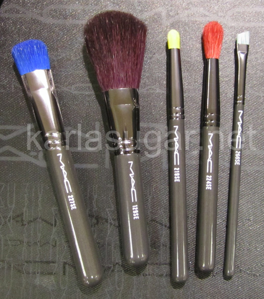 MAC, Cinematics, Cine-Matics, Nordstrom Anniversary, 2011, brush sets, All Over Brushes, 227, 129, 219, 224, 266, KarlaSugar, Karla Sugar