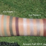 Armani, fall, 2011, jacquard, eye palettes, swatches, KarlaSugar, Karla Sugar