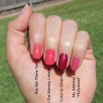 OPI, fall 2011, Touring America, swatches, Are We There Yet?, I Eat Mainely Lobster, Color to Diner For, My Address is Hollywood, KarlaSugar, Karla Sugar