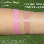 MAC, holiday 2011, Glitter and Ice, Melt Your Heart, Viva Glam Lip Bag, Viva Glam Gaga, Viva Glam Gaga 2, swatches, KarlaSugar, Karla Sugar