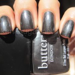Butter London, Chimney Sweep, swatches