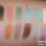 Makeup Academy, Glitter Ball Palette, swatches