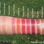 Revlon, Lip Butters, Sugar Frosting, Creme Brulee, Creamsicle, Peach Parfait, Tutti Frutti, Candy Apple, Cherry Tart, Red Velvet, Fig Jam, Brown Sugar, Karla Sugar, KarlaSugar