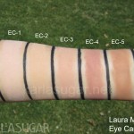 Laura Mercier, Eye Canvas, swatches, EC-1, EC-2, EC-3, EC-4, EC-5, KarlaSugar, Karla Sugar