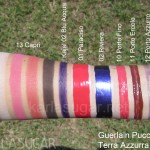 Guerlain, Pucci, Terra Azzurra, swatches, 13 Capri, eyeshadow quad, kohl, khol, kajal, 02 Blu Acqua, nail polish, 01 Paradiso, 02 Riviera, Terracotta gloss, 10 Porto Fino, 11 Porto Ercole, 12 Porto Azzurra, KarlaSugar, Karla Sugar