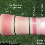 Estee Lauder, Mad Men, 2013, swatches, season 6, Light Show, blush, Pinkadelic, lipstick, Pink Paisley, nail polish, KarlaSugar, Karla Sugar