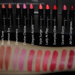 MAC, Mineralize Rich lipstick swatches